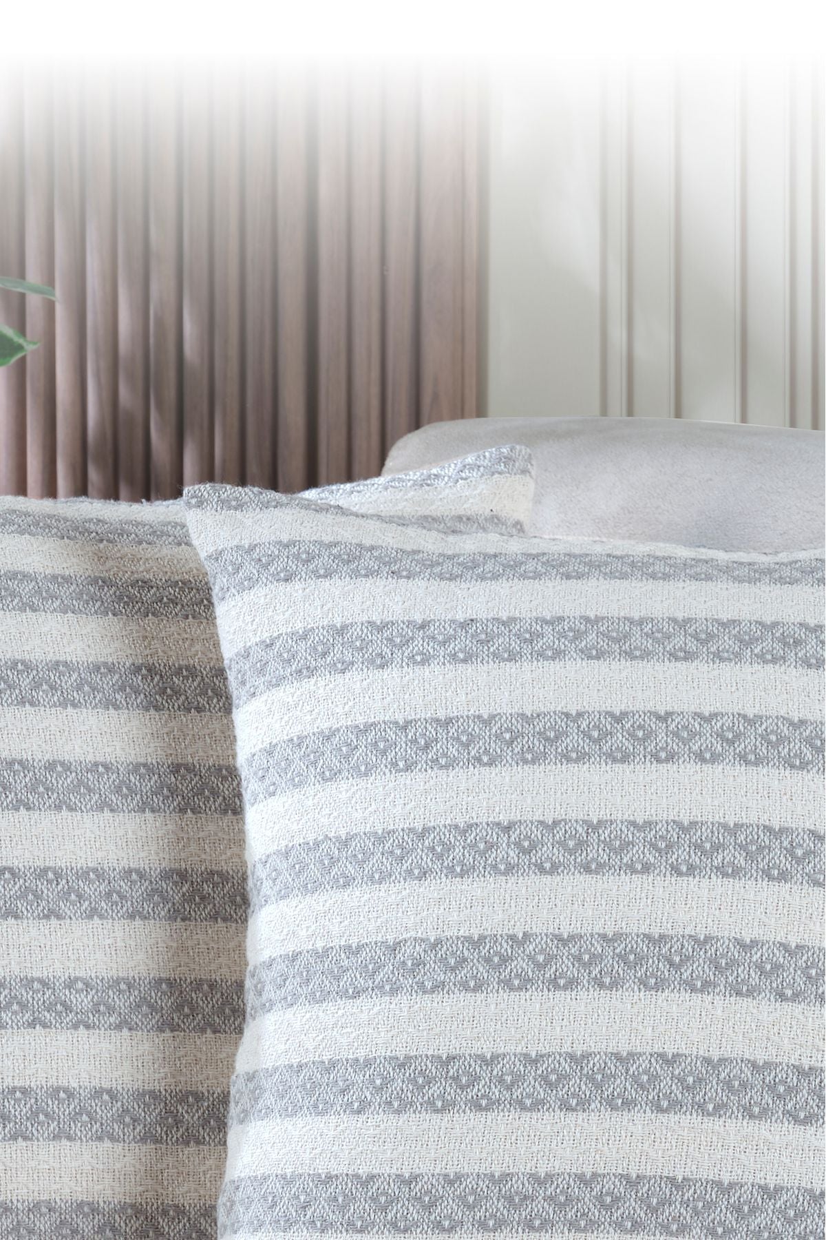 Summer 2'li Kırlent Kılıfı Dekoratif Yastık Kılıfı 45x45 Fermuarlı Yeşil