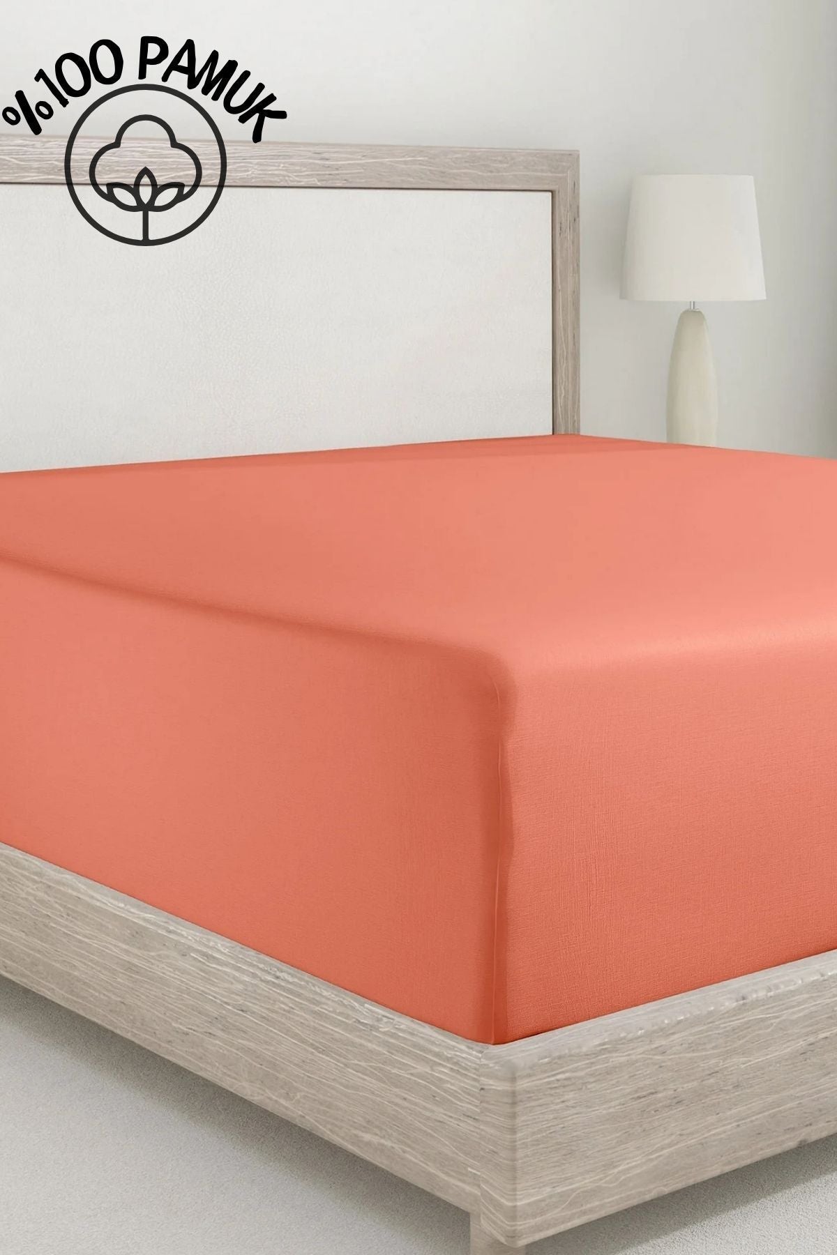 Lastikli Çarşaf %100 Pamuk Tek ve Çift Kişilik - Nefes Alan | Dayanıklı | Doğal Uyku