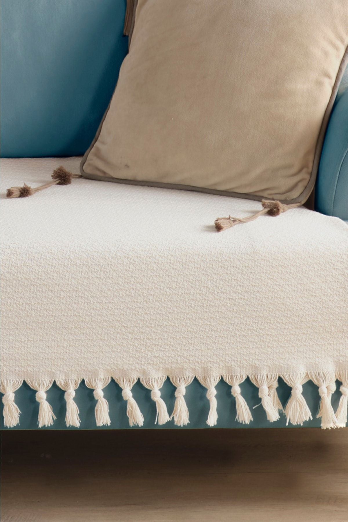 Yıldız Oturma Yerini Kapatan Koltuk Örtüsü Antrasit 115x200