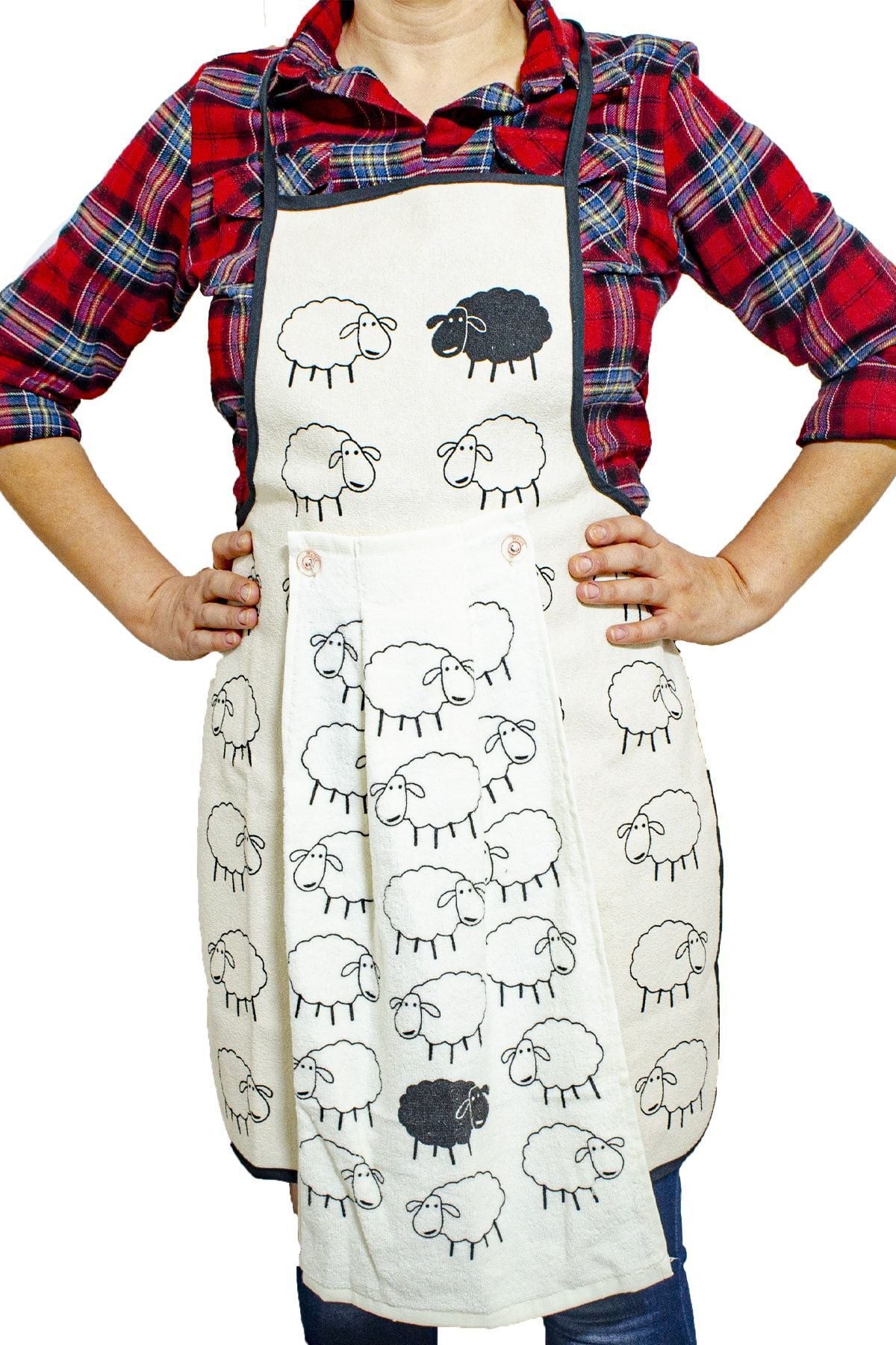 Mutfak Önlüğü Ve Mutfak Havlusu Seti Su Geçirmez