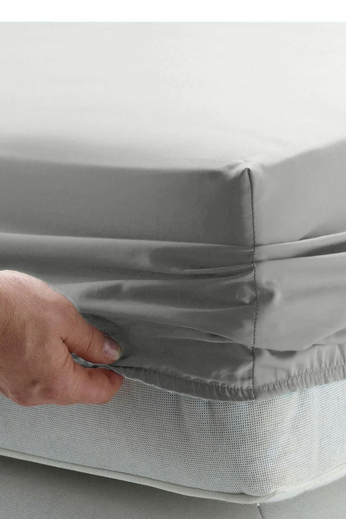 Lastikli Çarşaf %100 Pamuk Tek ve Çift Kişilik -  Nefes Alan | Dayanıklı | Doğal Uyku