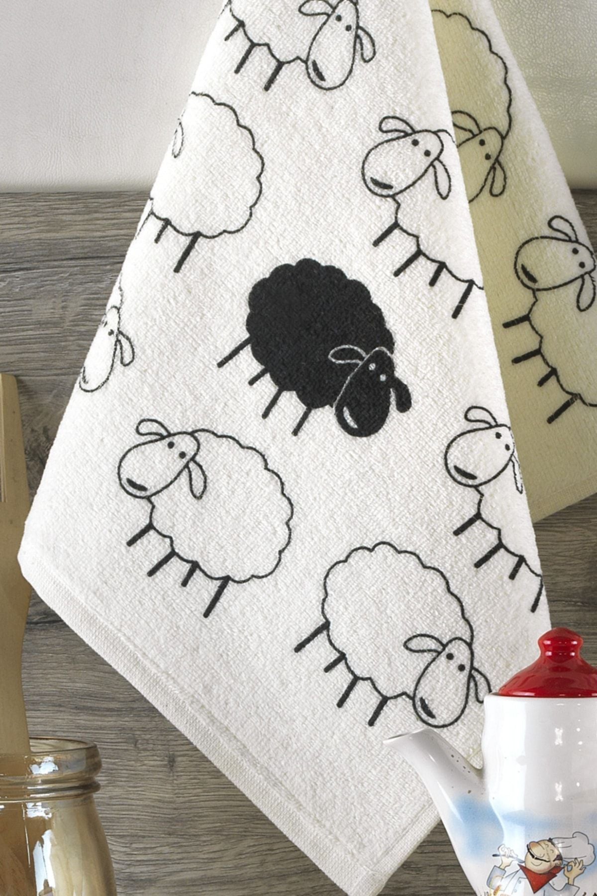 Mutfak Havlusu 30x50 %100 Pamuk 3 Lü Set