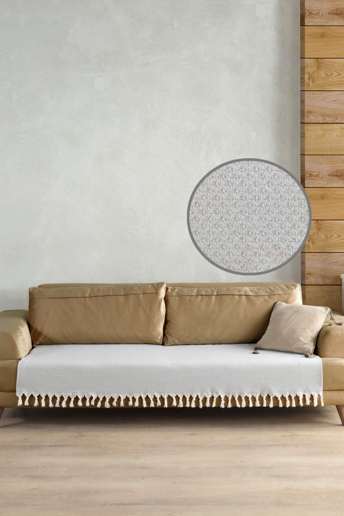 Yıldız Oturma Yerini Kapatan Koltuk Örtüsü Antrasit 115x200