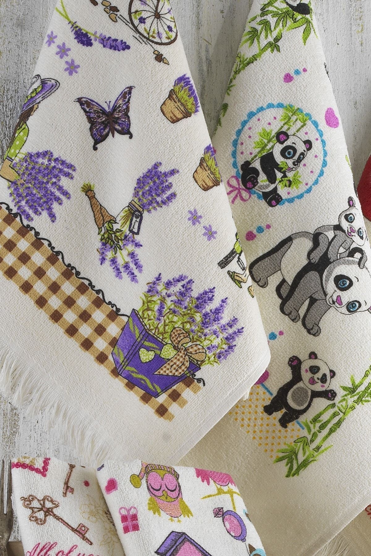 Mutfak Havlusu 40x60 %100 Pamuk 8 Lı Set