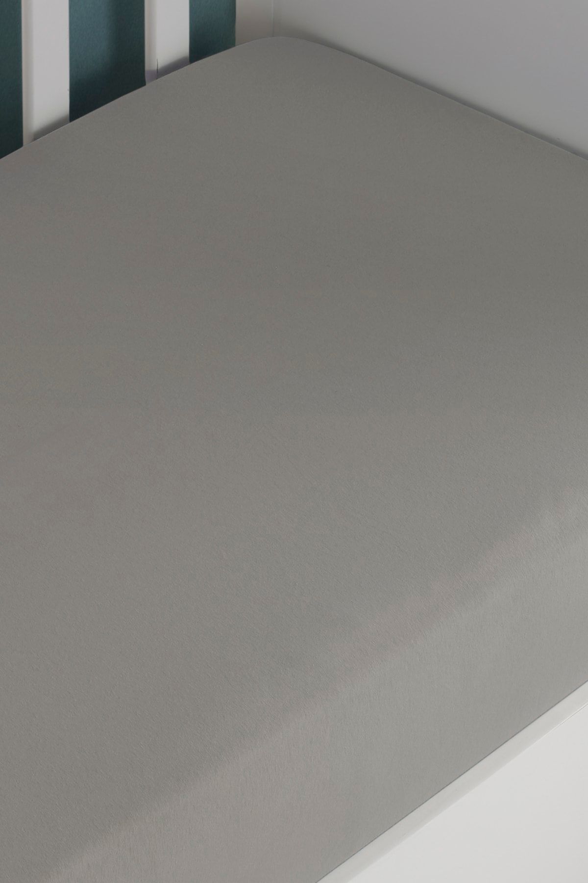 Bebek-çocuk Organik Pamuk Lastikli Penye Çarşaf 60x120 - 70x140 Uyumlu Bej