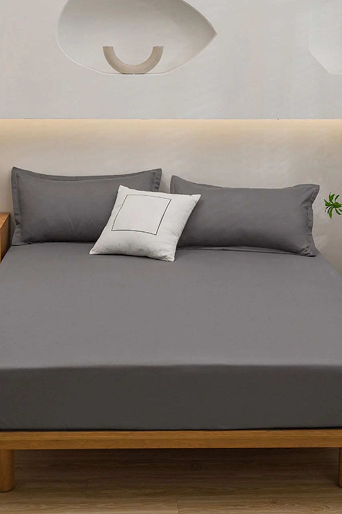 Lastikli Çarşaf %100 Pamuk Tek ve Çift Kişilik -  Nefes Alan | Dayanıklı | Doğal Uyku