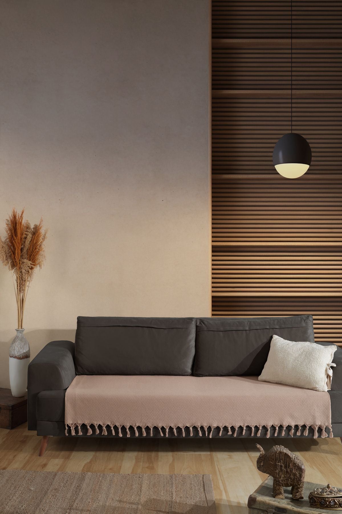 115x200 Oturma Yerini Kaplayan Koltuk Örtüsü | Kaymaz, Şık Ve Yıkanabilir Tasarım Antrasit