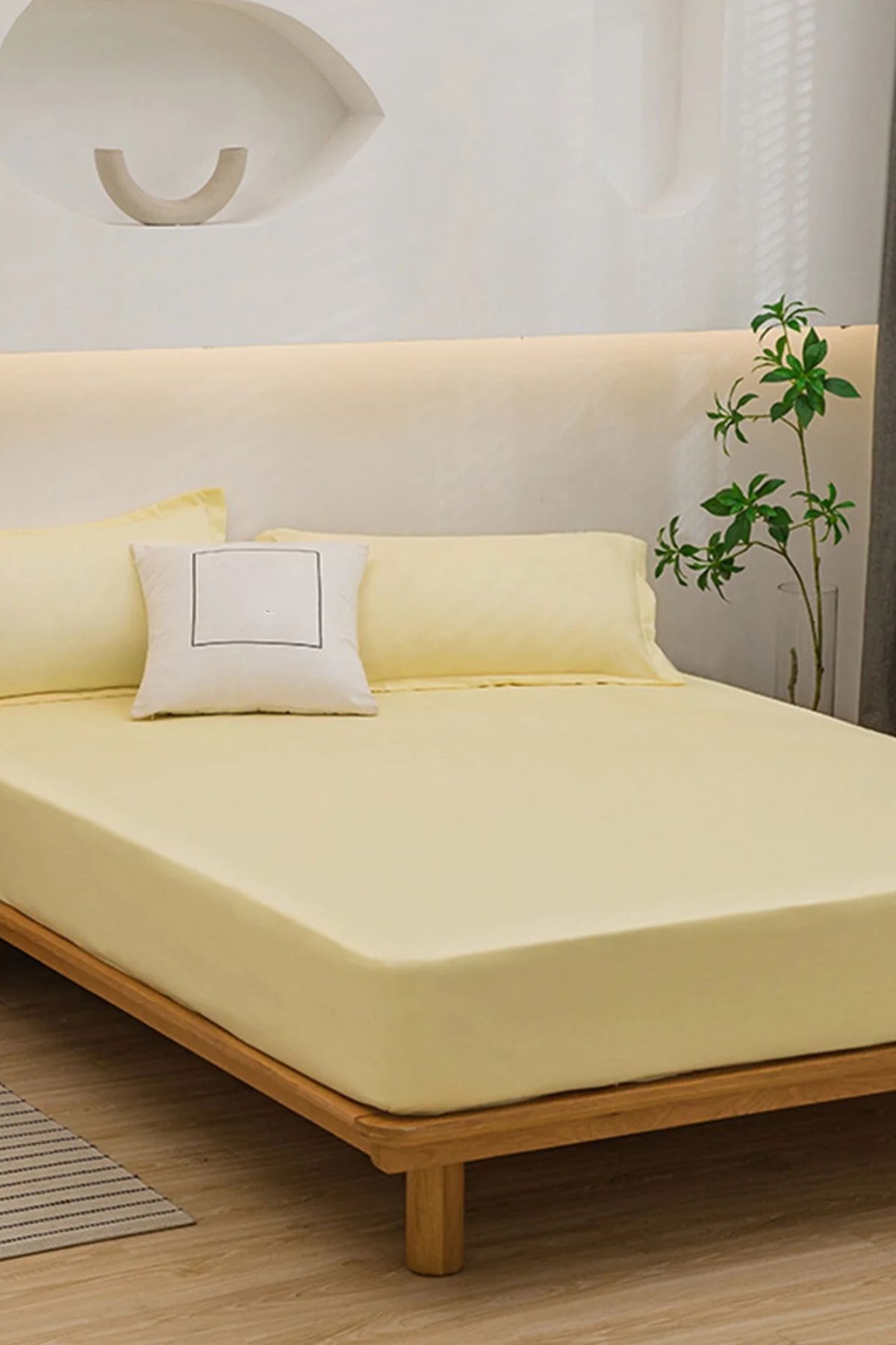 Lastikli Çarşaf %100 Pamuk Tek ve Çift Kişilik -  Nefes Alan | Dayanıklı | Doğal Uyku