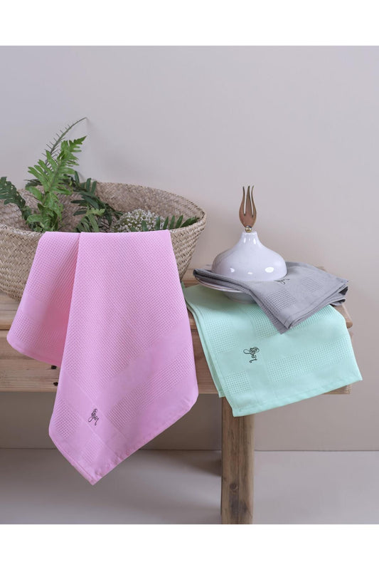 3 LÜ Mikrofiber Sihirli Cam Ve Ayna Temizlik Bezi 40*60