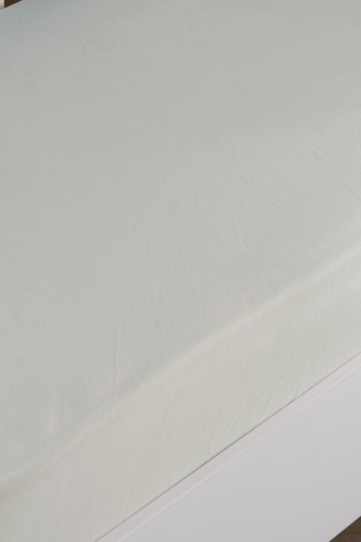 Bebek-çocuk Organik Pamuk Lastikli Penye Çarşaf 60x120 - 70x140 Uyumlu Krem