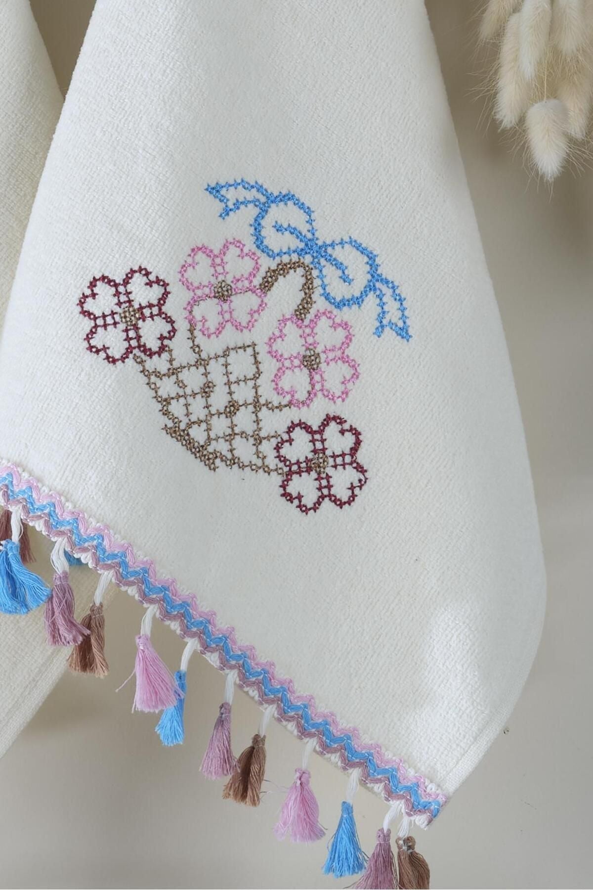 Mutfak Ve Banyo Havlusu 30x50 %100 Pamuk 3 Lü Set