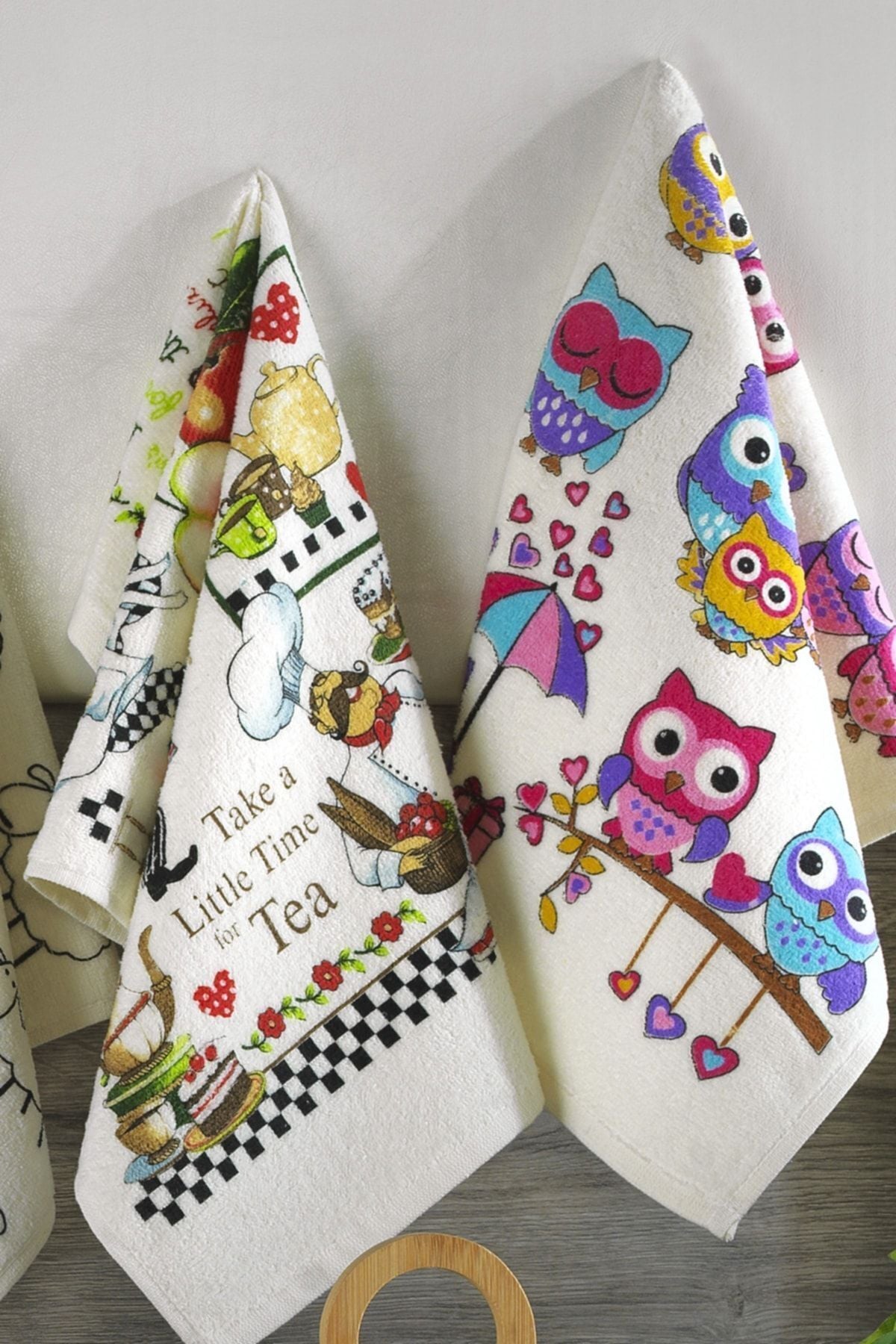 Mutfak Ve Banyo Havlusu 30x50 %100 Pamuk 6 Lı Set