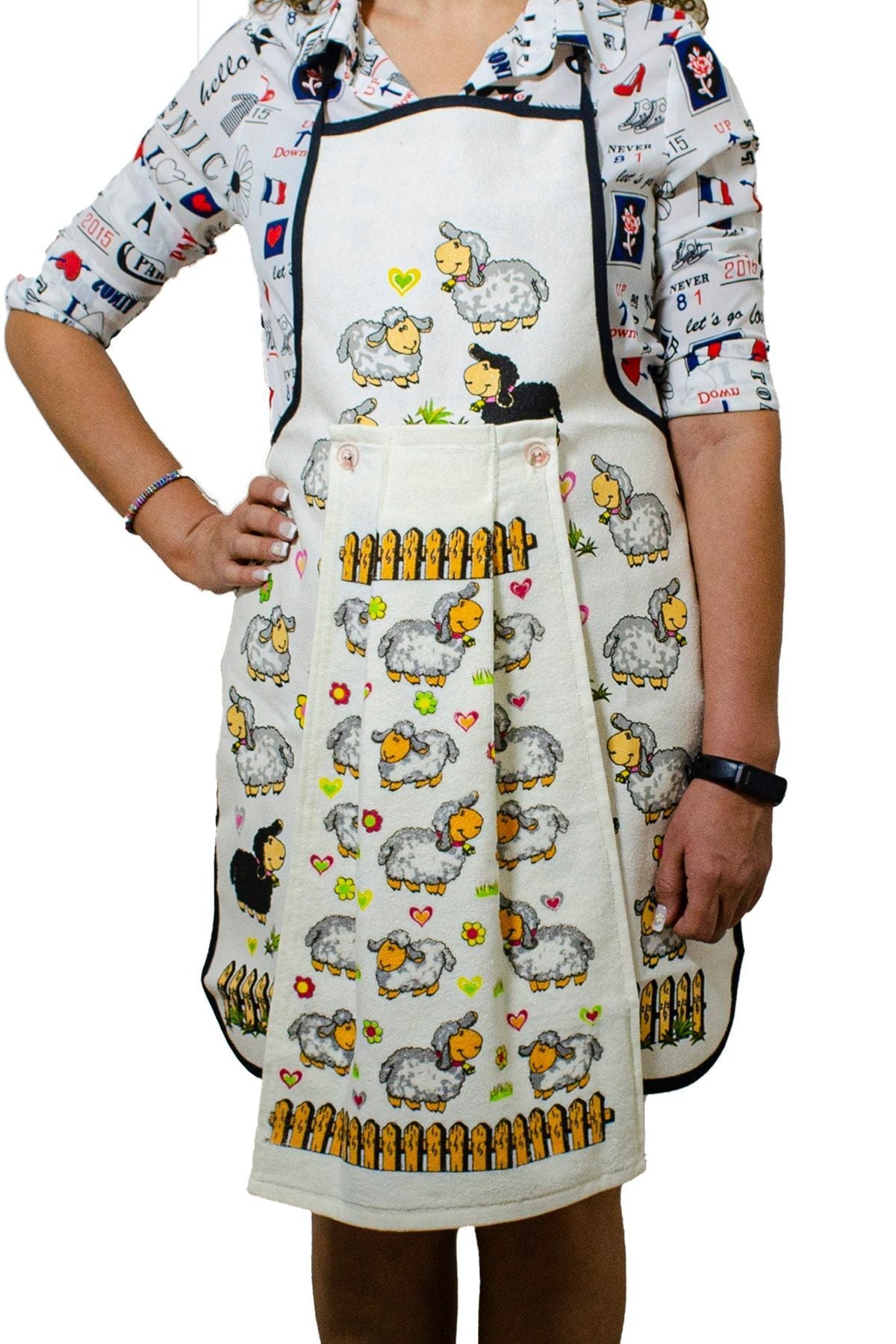 Mutfak Önlüğü Ve Mutfak Havlusu Seti Su Geçirmez