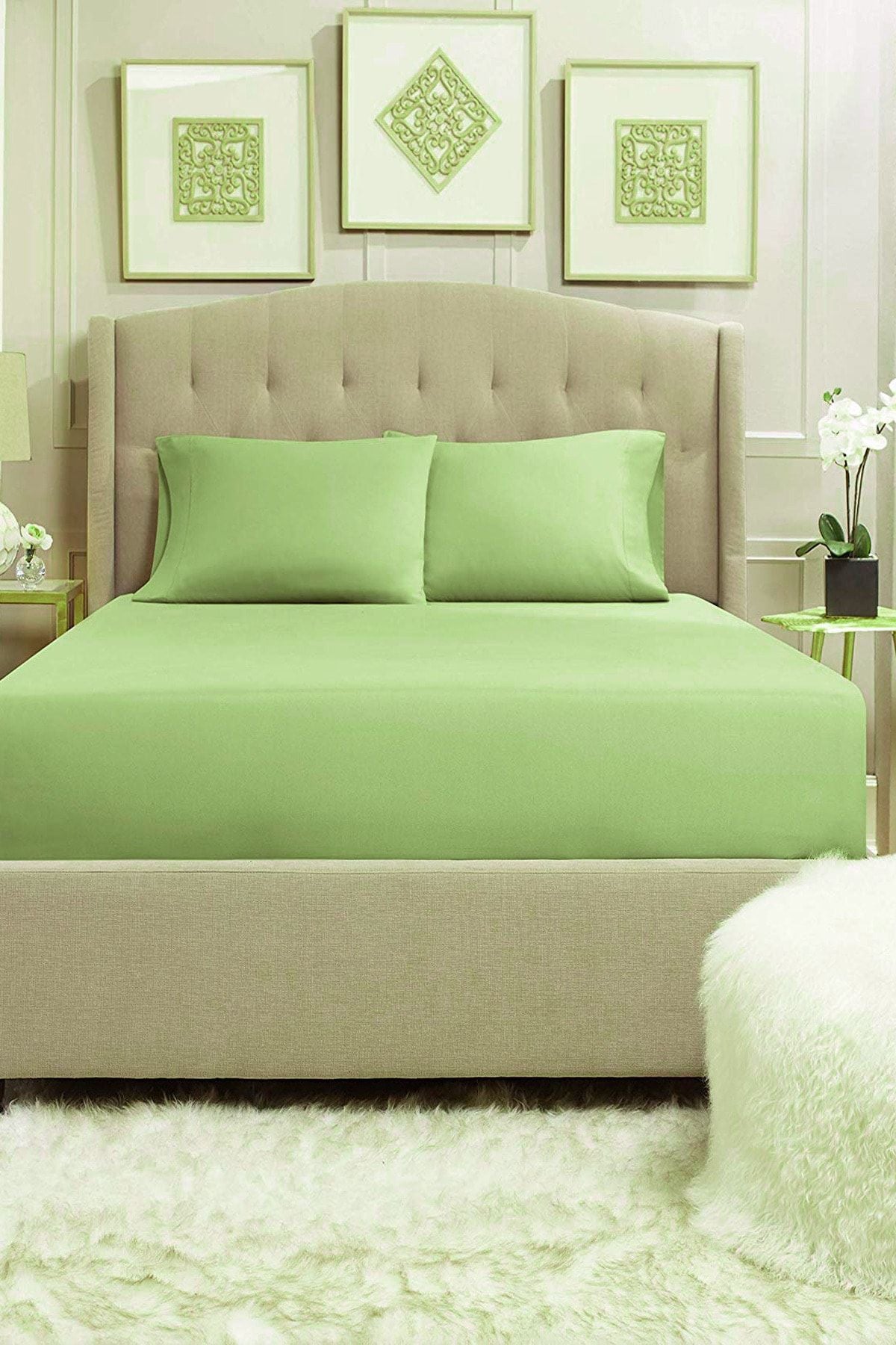 100x200 Tek Kişilik Lastikli Penye Çarşaf %100 Pamuk Turkuaz