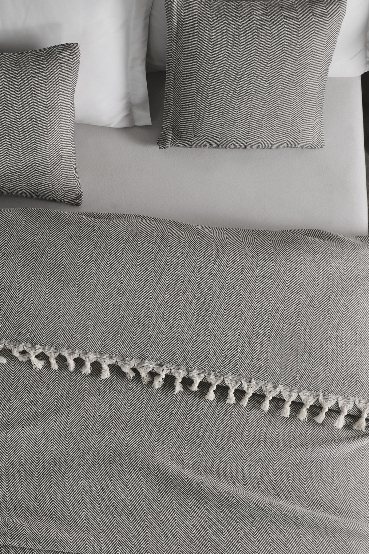 Çift Kişilik Natural Yatak Örtüsü Pike 210x240 Hardal