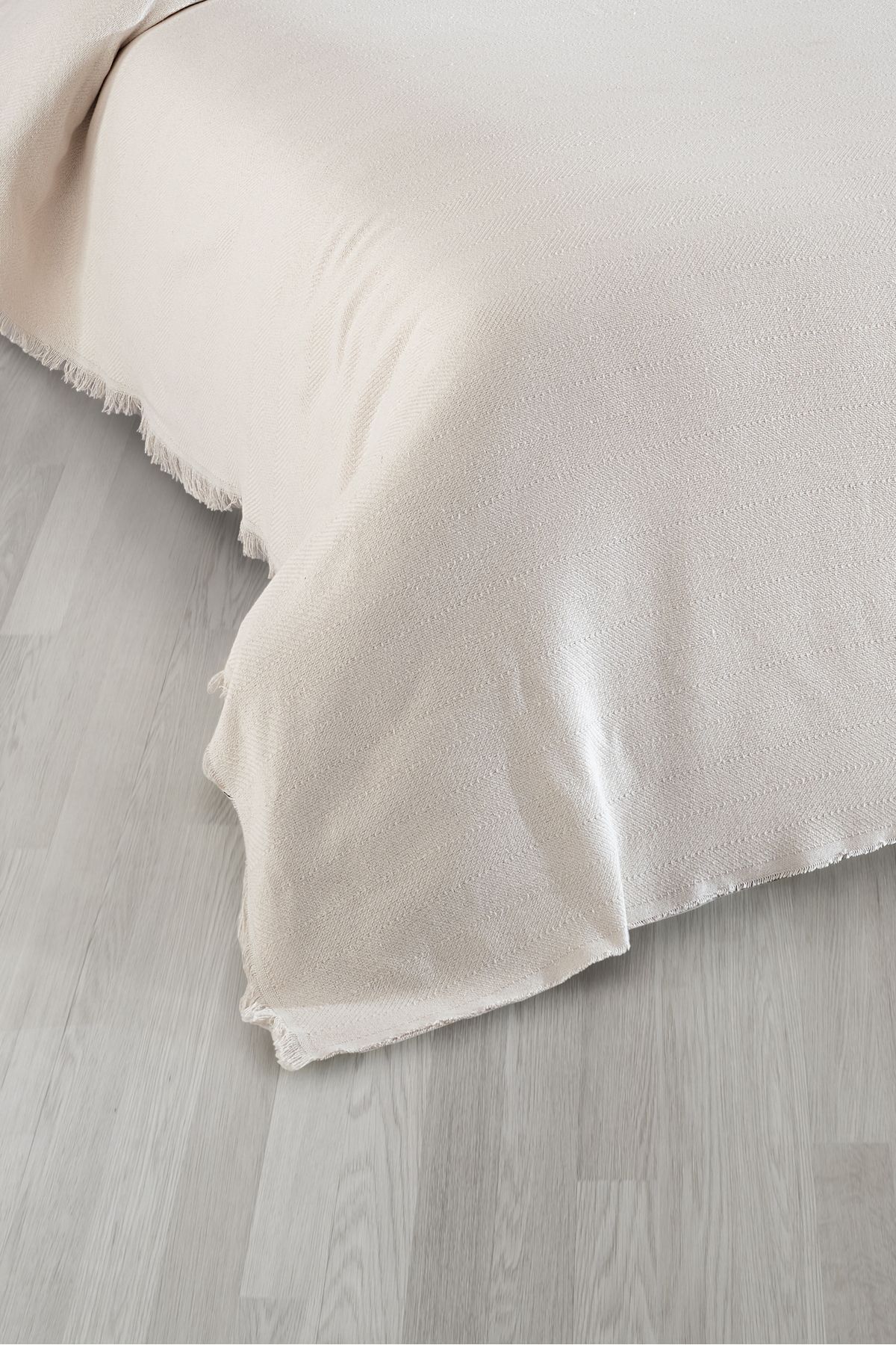 Natural Tek Kişilik Yatak Örtüsü 180x210 Cm Bordo