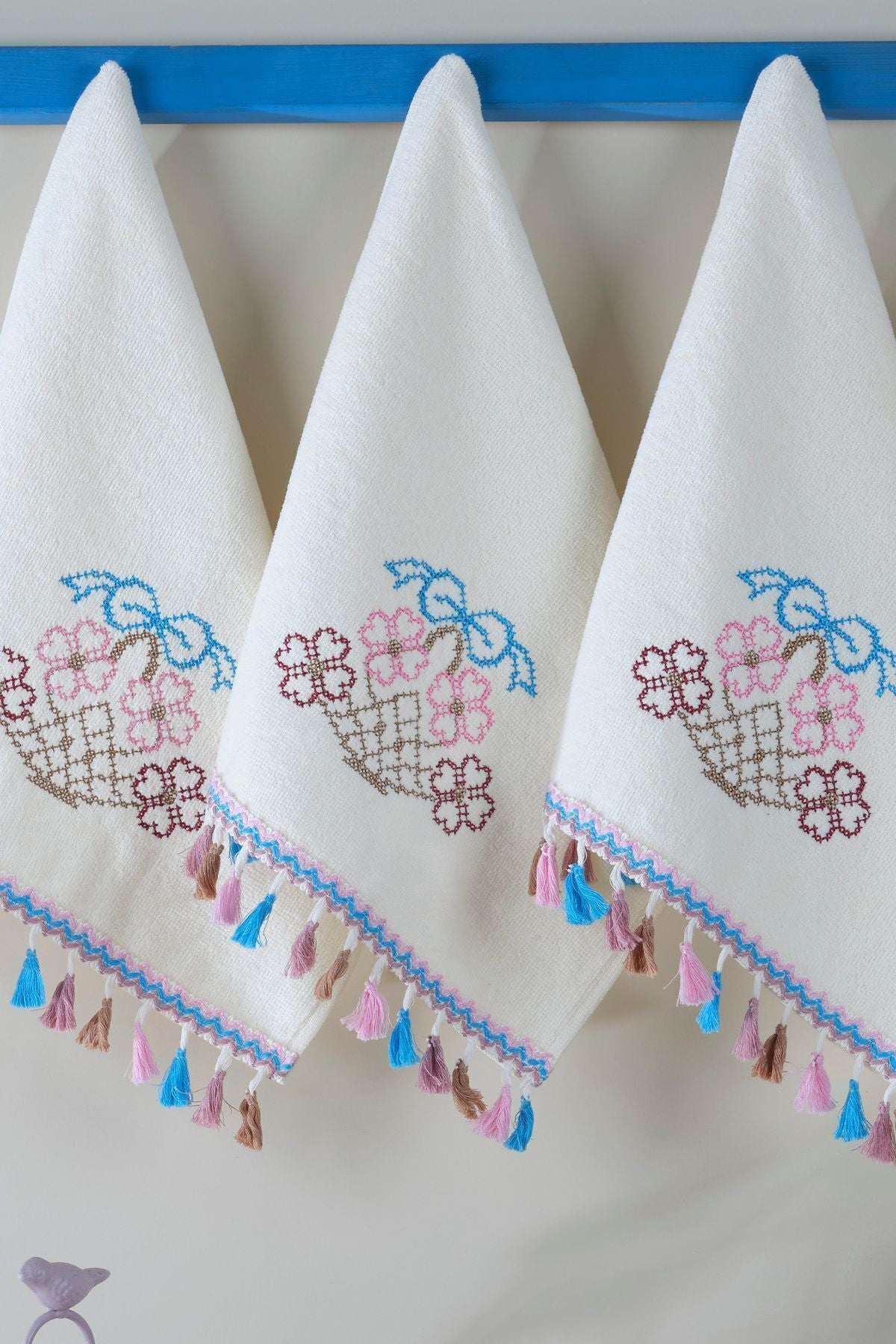 Mutfak Ve Banyo Havlusu 30x50 %100 Pamuk 6 Lı Set