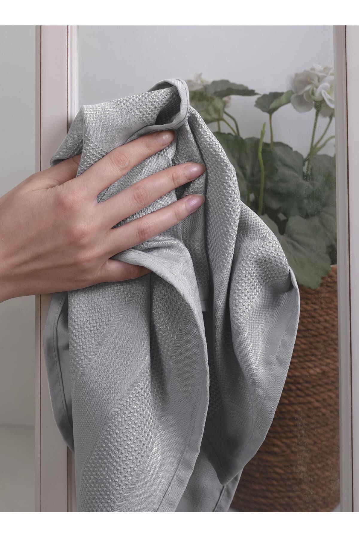 3 LÜ Mikrofiber Sihirli Cam Ve Ayna Temizlik Bezi 40*60