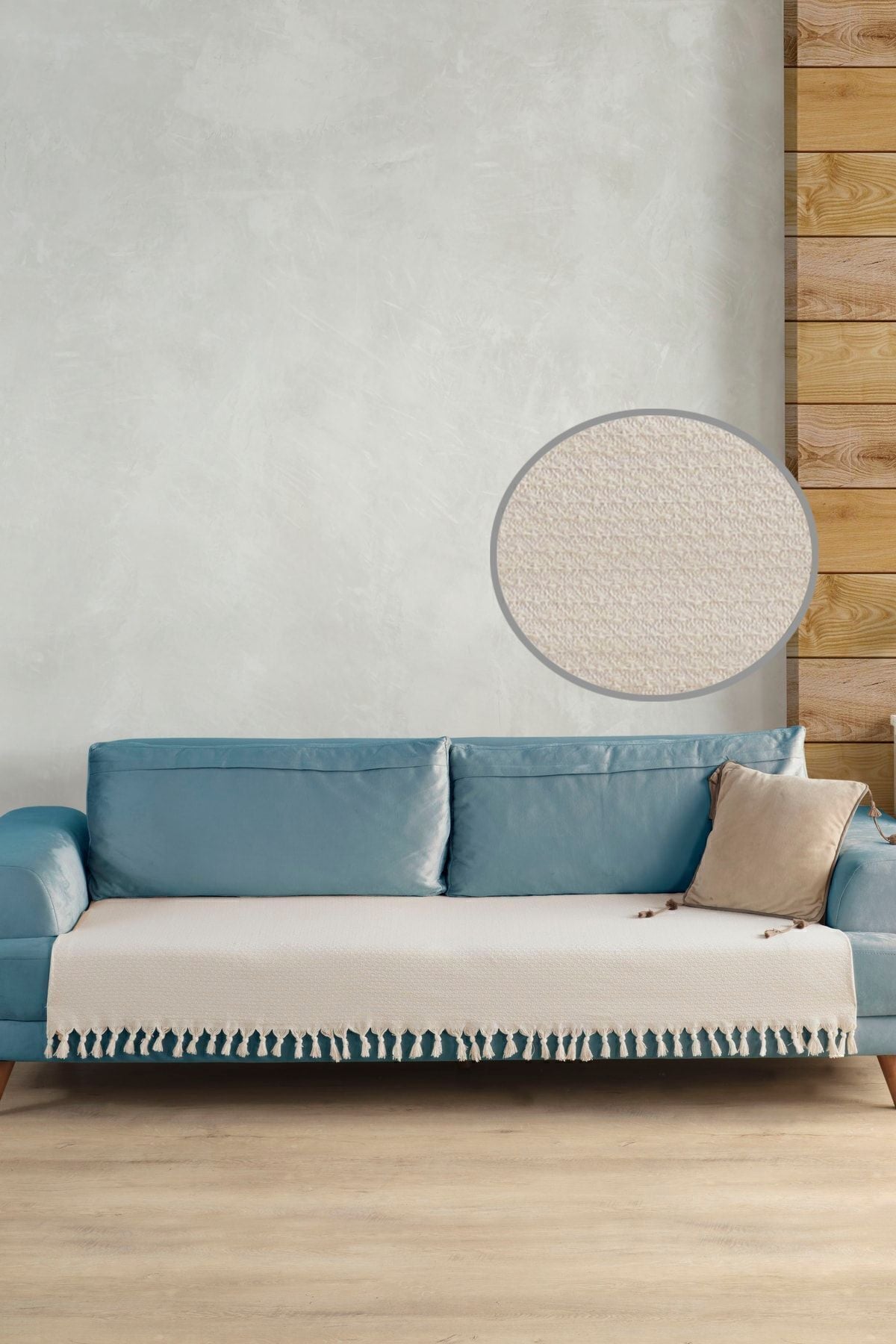 Yıldız Oturma Yerini Kapatan Koltuk Örtüsü Antrasit 115x200