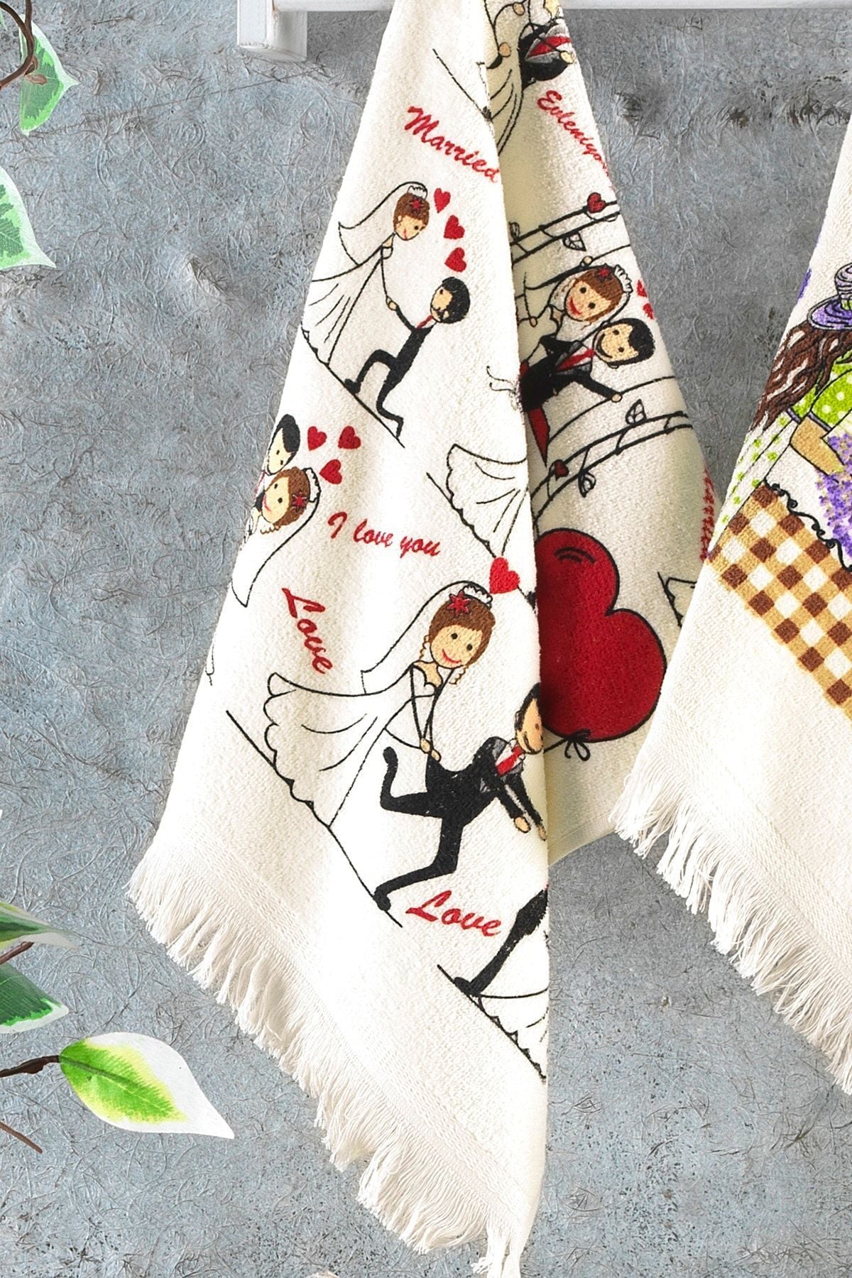 Mutfak Havlusu 40x60 %100 Pamuk 3 Lü Set