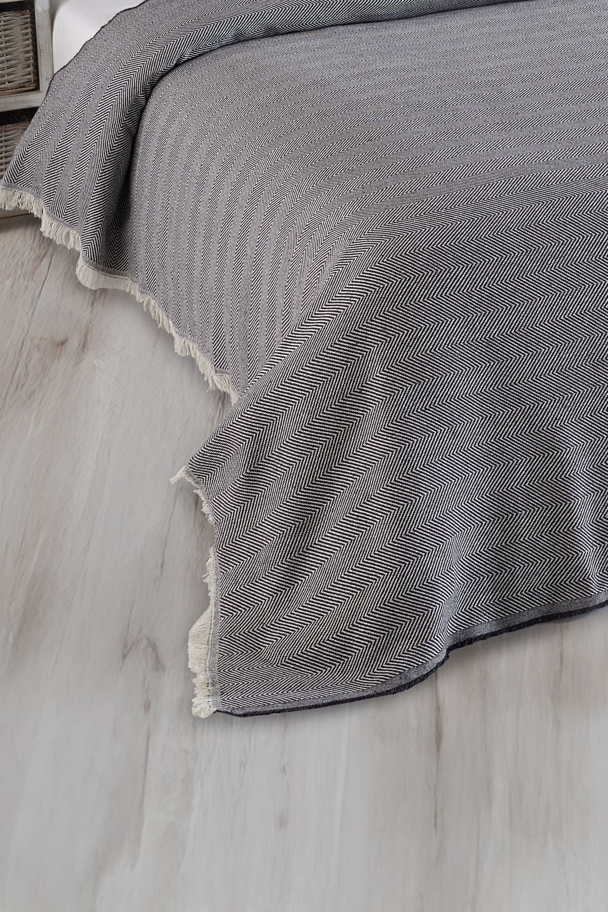 Natural Tek Kişilik Yatak Örtüsü 180x210 Cm Bordo