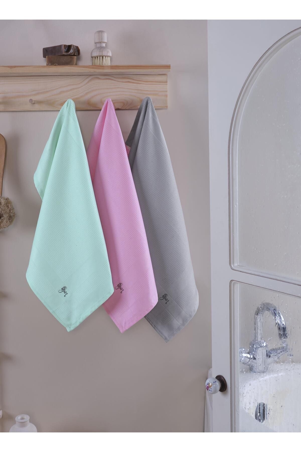 3 LÜ Mikrofiber Sihirli Cam Ve Ayna Temizlik Bezi 40*60