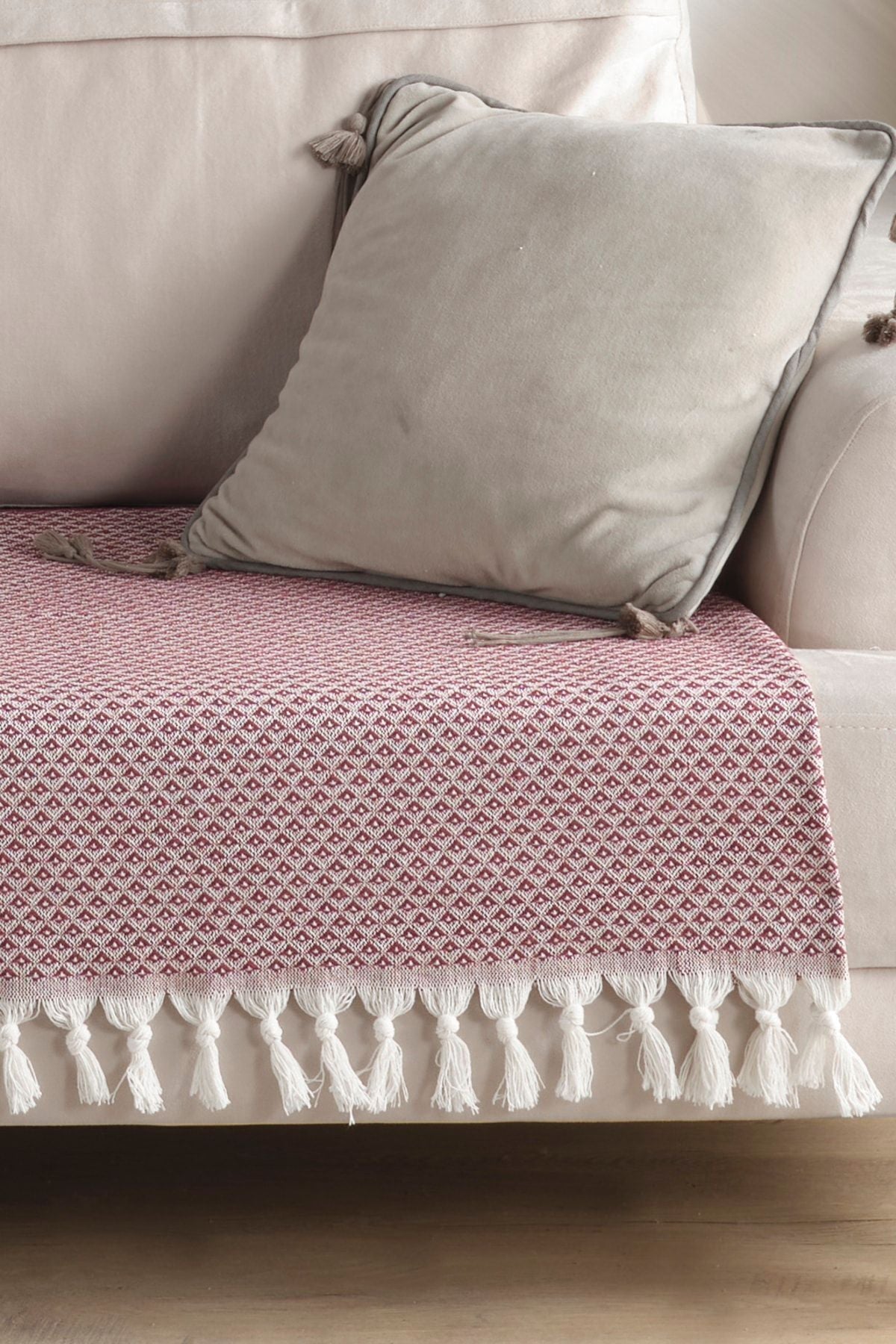 Yıldız Oturma Yerini Kapatan Koltuk Örtüsü Antrasit 115x200