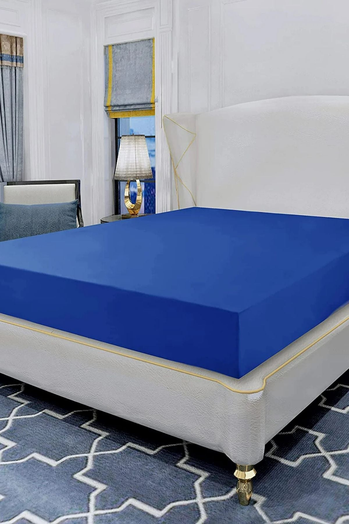 Lastikli Çarşaf %100 Pamuk Tek ve Çift Kişilik -  Nefes Alan | Dayanıklı | Doğal Uyku