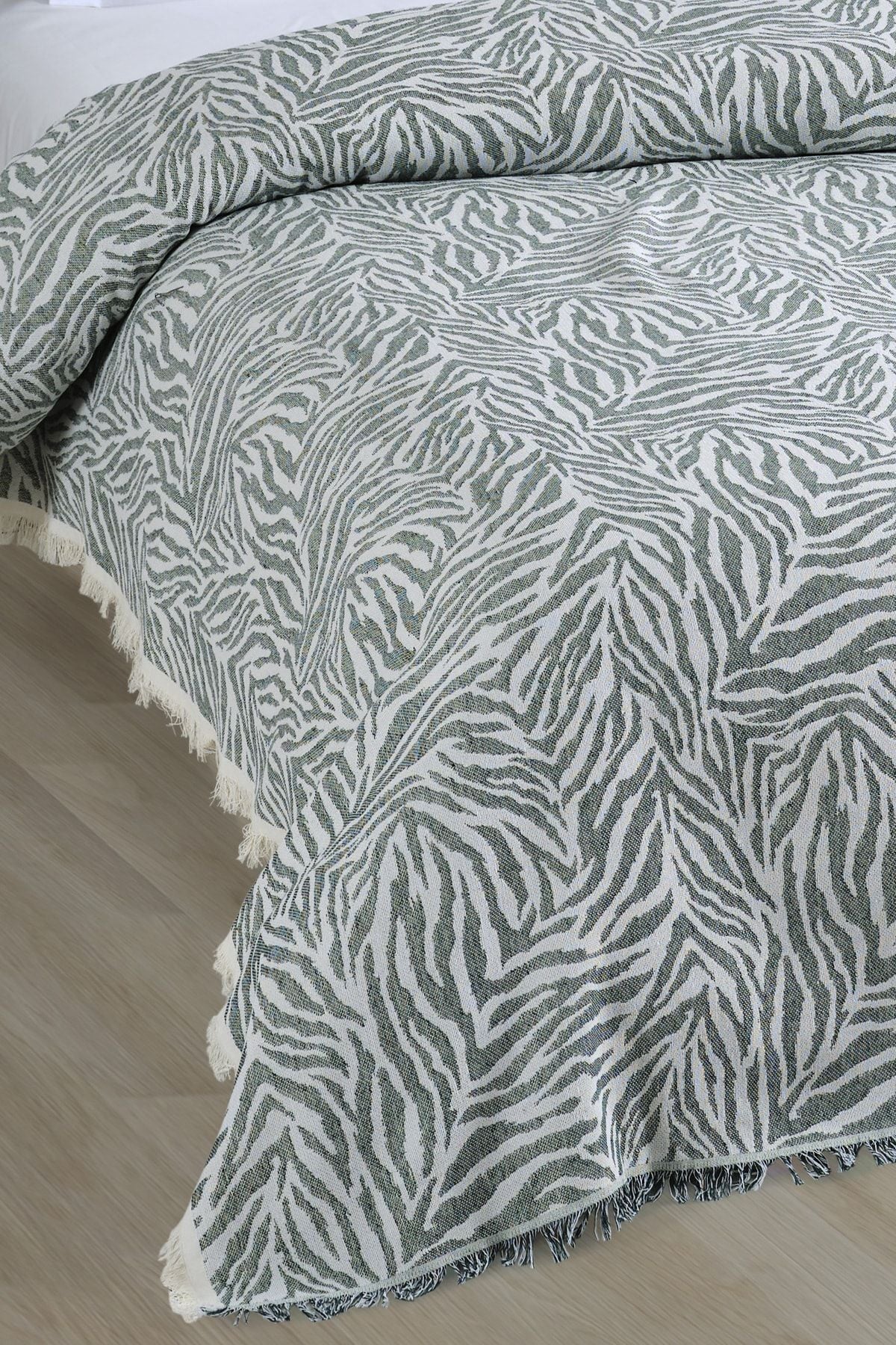 Tek Kişilik Yatak Örtüsü 160x210 Antrasit