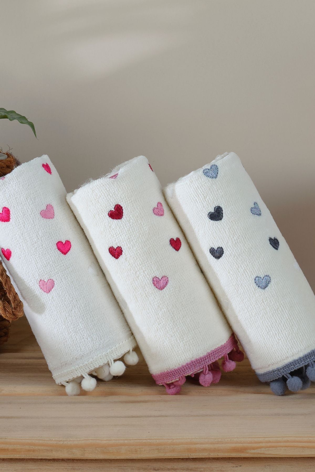 Mutfak Ve Banyo Havlusu 30x50 %100 Pamuk 6 Lı Set