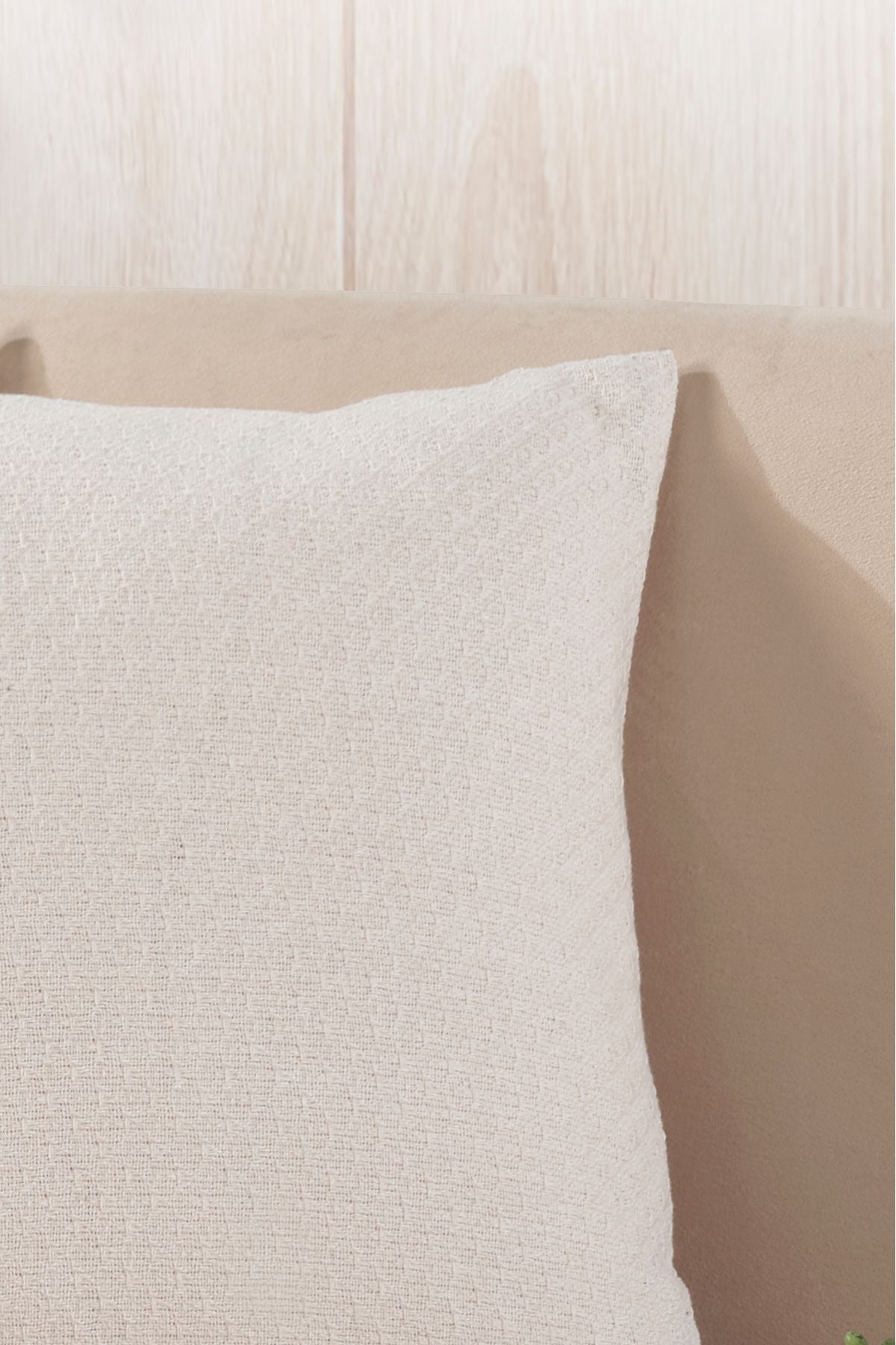 Bohem 2'li Kırlent Kılıfı Dekoratif Yastık Kılıfı 45x45 Fermuarlı Gri