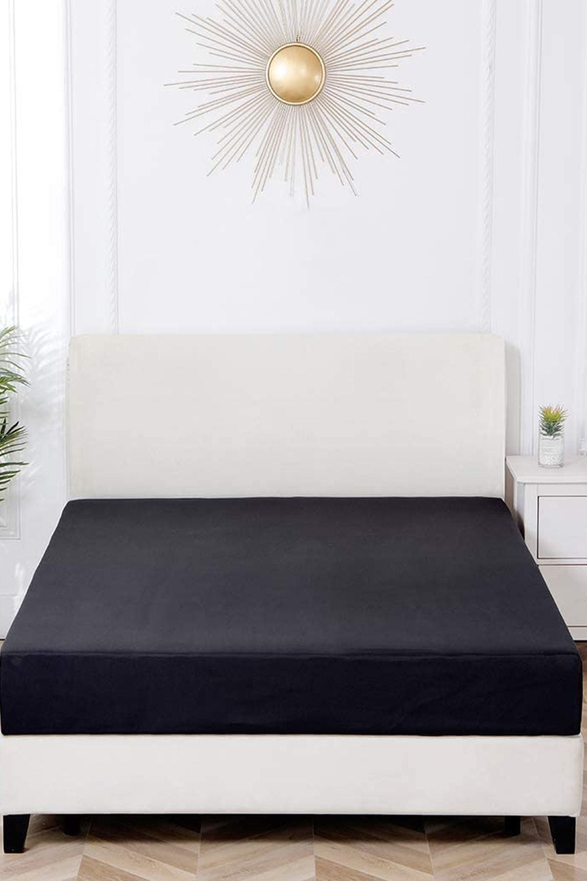 100x200 Tek Kişilik Lastikli Penye Çarşaf %100 Pamuk Turkuaz