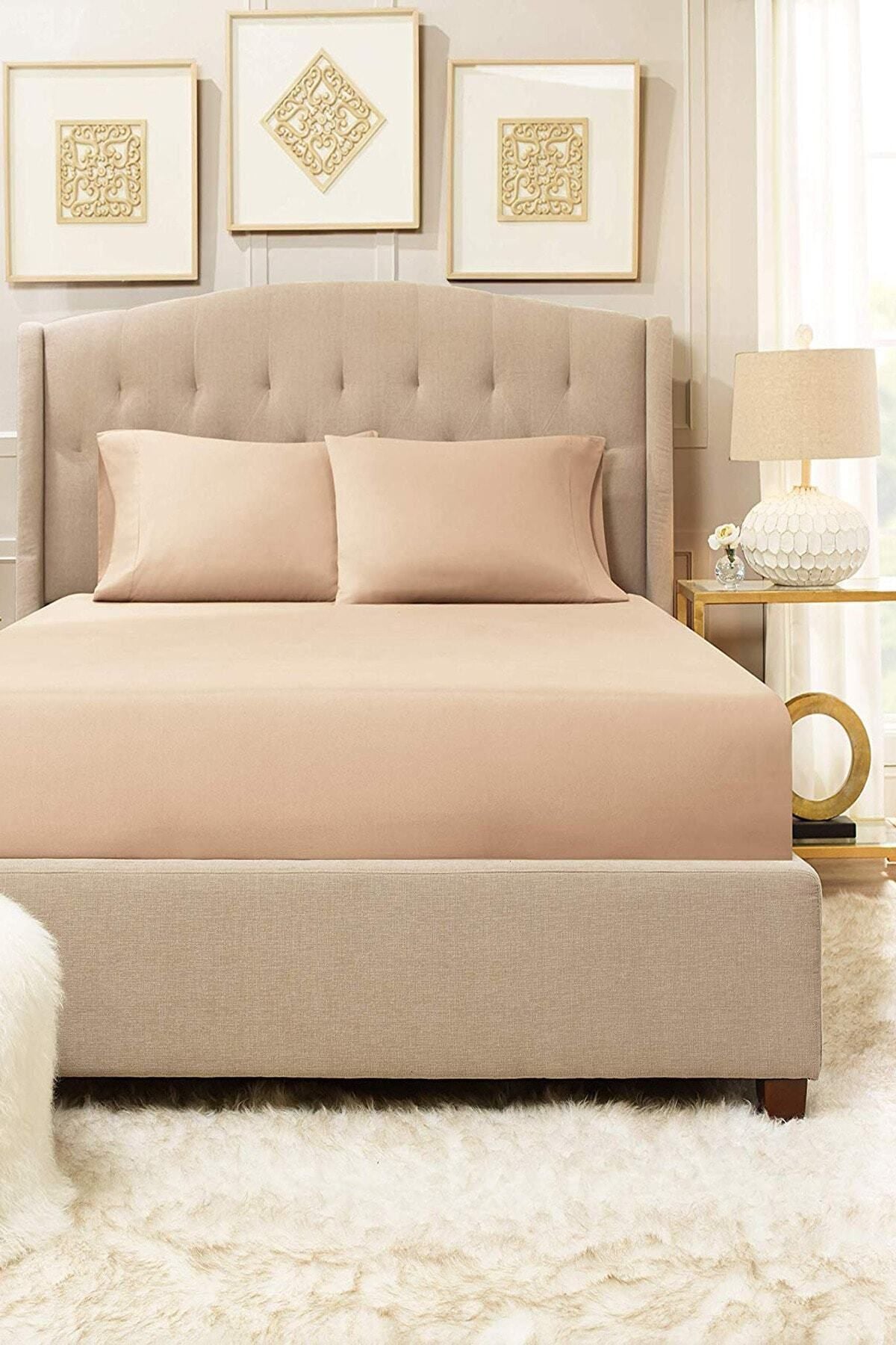 100x200 Tek Kişilik Lastikli Penye Çarşaf %100 Pamuk Turkuaz