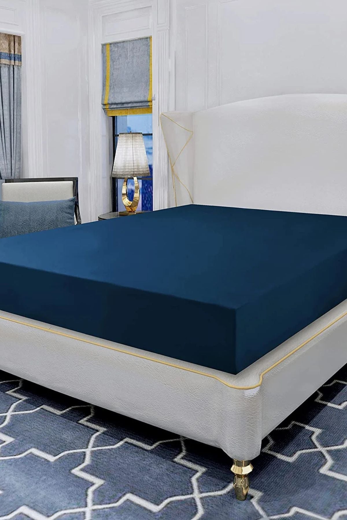 Lastikli Çarşaf %100 Pamuk Tek ve Çift Kişilik -  Nefes Alan | Dayanıklı | Doğal Uyku