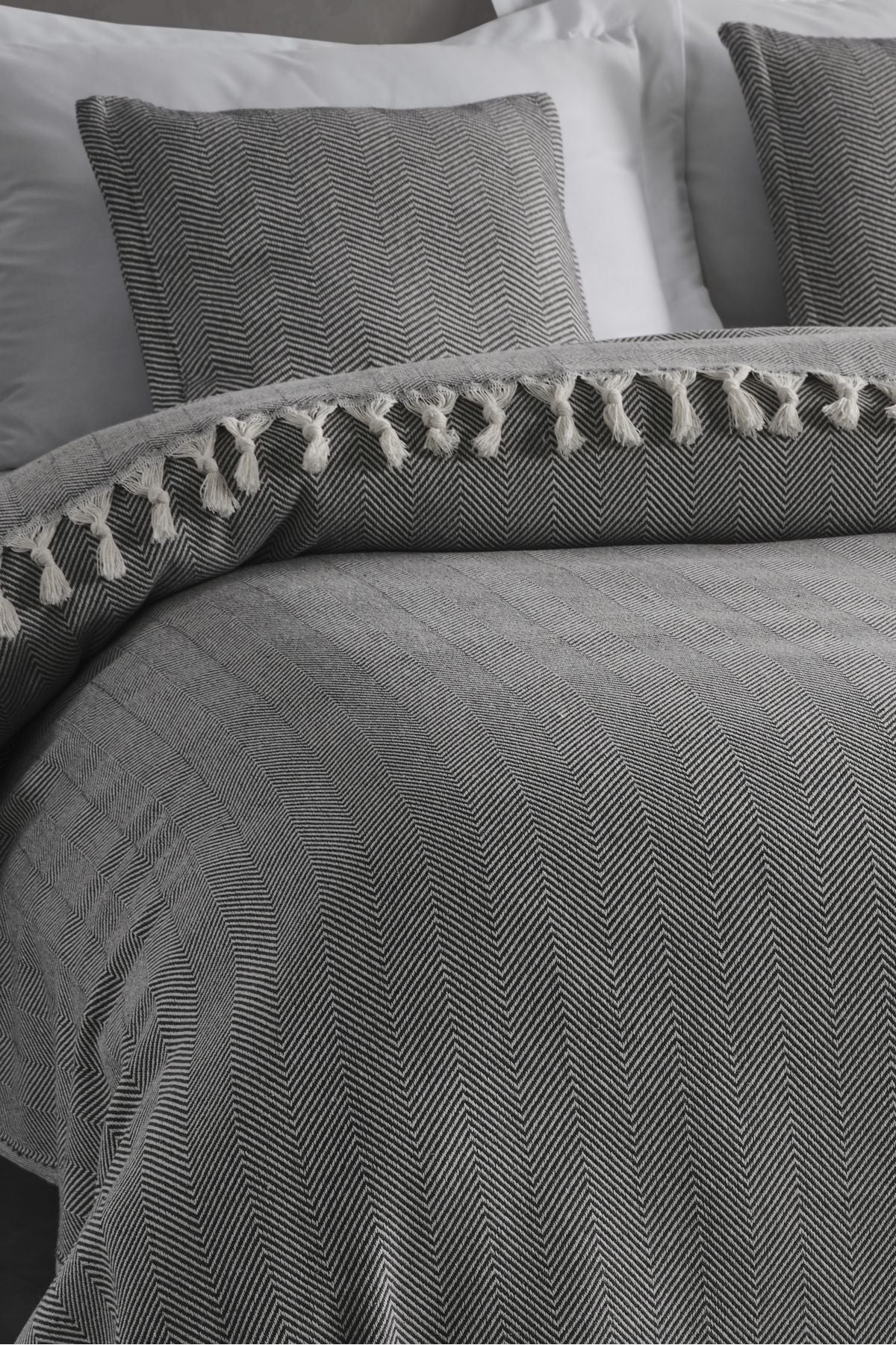 Çift Kişilik Natural Yatak Örtüsü Pike 210x240 Hardal