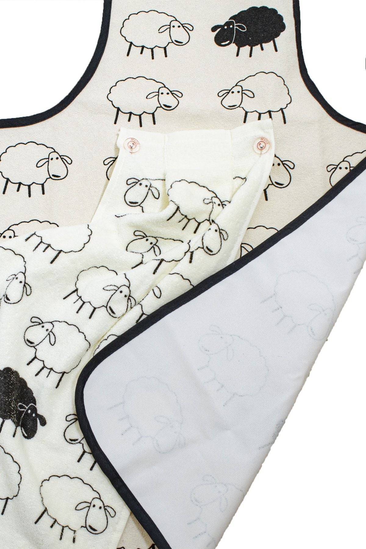 Mutfak Önlüğü Ve Mutfak Havlusu Seti Su Geçirmez