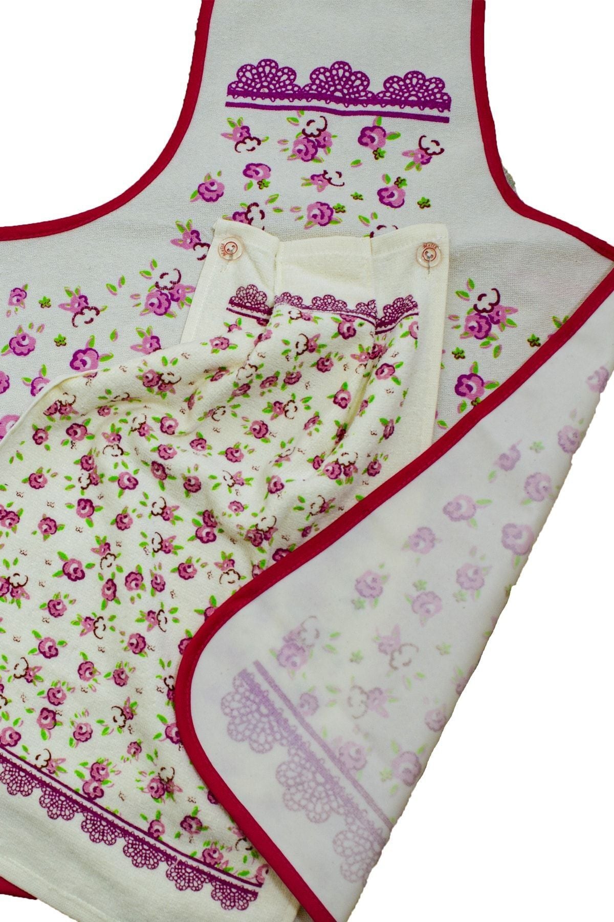 Mutfak Önlüğü Ve Mutfak Havlusu Seti Su Geçirmez