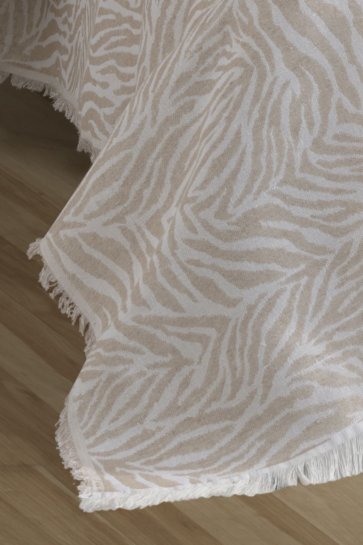 ZEBRA 210x240 ÇİFT KİŞİLİK YATAK ÖRTÜSÜ ANTRASİT