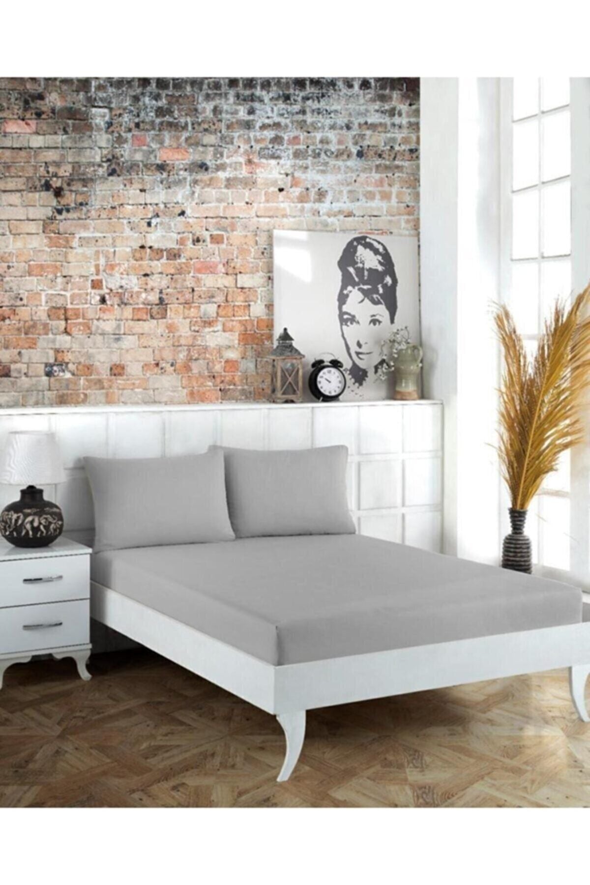 100x200 Tek Kişilik Lastikli Penye Çarşaf %100 Pamuk Turkuaz