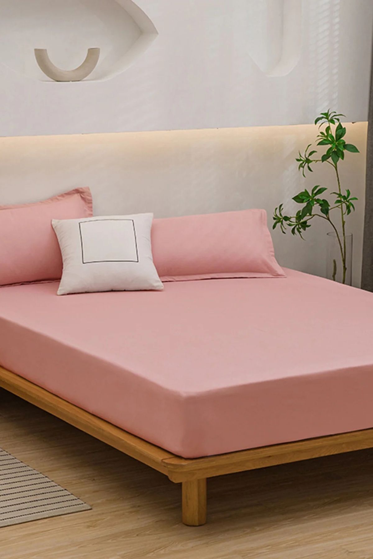 Lastikli Çarşaf %100 Pamuk Tek ve Çift Kişilik -  Nefes Alan | Dayanıklı | Doğal Uyku