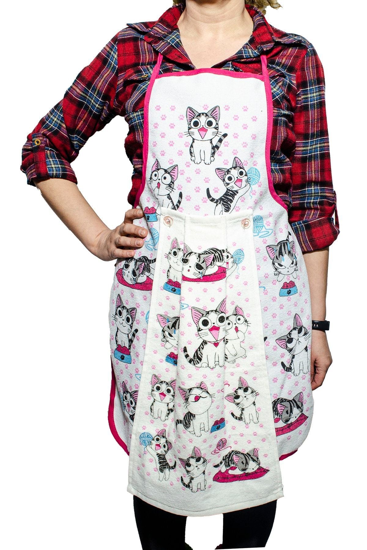 Mutfak Önlüğü Ve Mutfak Havlusu Seti Su Geçirmez