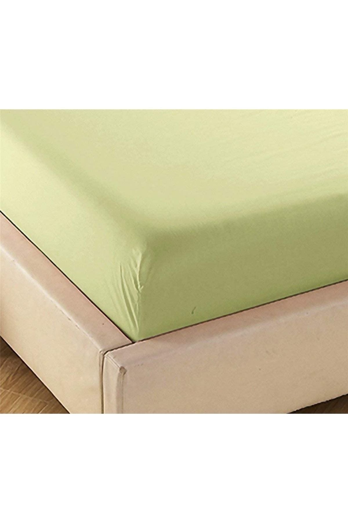 100x200 Tek Kişilik Lastikli Penye Çarşaf %100 Pamuk Turkuaz