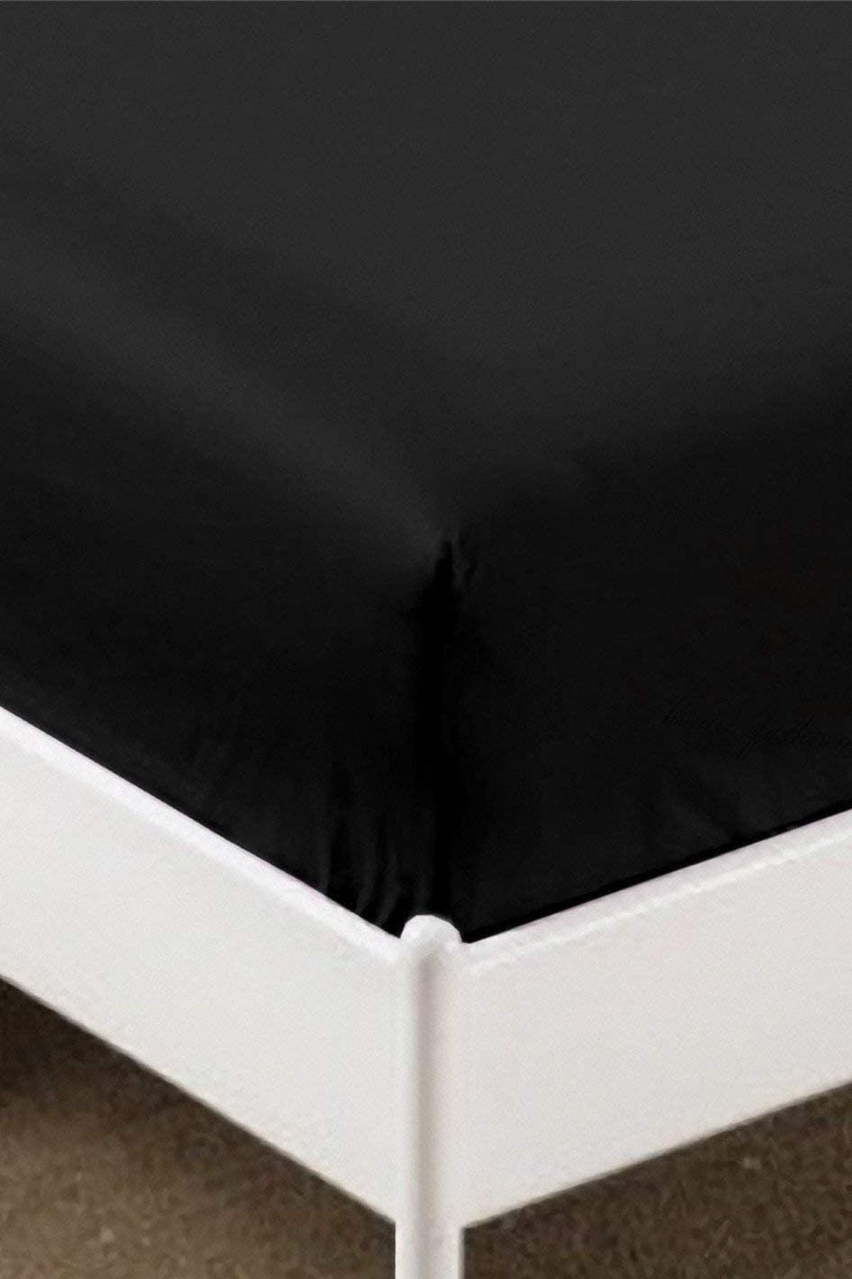 100x200 Tek Kişilik Lastikli Penye Çarşaf %100 Pamuk Turkuaz